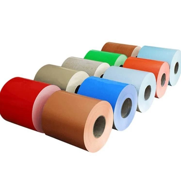 PPGI Kleurbedekte stalen spoel met ASTM/AISI/SGCC/CGCC/TDC51DZM/TDC52DTS350GD/TS550GD/DX51D Z Q195-q345 0,12-3mm Dikte