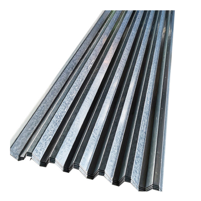 0.1mm Dikte Z40 Regelmatig Spangle Volhard Kleurbedekt gegalvaniseerd gegolfd dakpaneel voor verschillende daken of muren