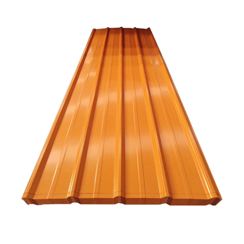 ASTM/AISI/SGCC/CGCC/TDC51DZM/TDC52DTS350GD/TS550GD/DX51D Z Q195-q345 Voorgeverfde GI PPGI PPGL Kleurrijke gegolfde stalen plaat