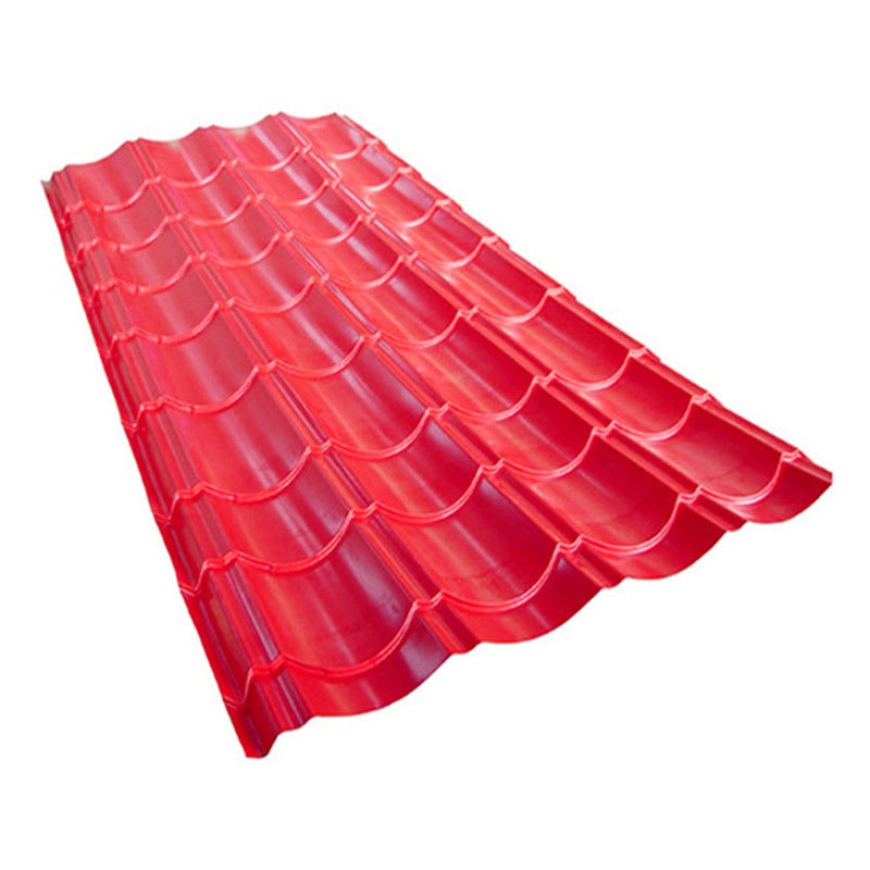 Wave Tile Technique Guaranteed 9002 9006 Kleur golfmatig stalen dakplaat met koud gewalst warm gewalst en gegarandeerd
