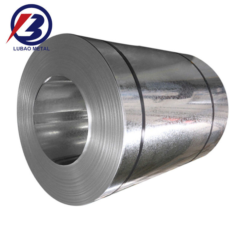 Mid Hard gegalvaniseerd staal spoelen 0,12 mm-4,0 mm aangepaste dikte 600 mm-1500 mm breedte grote spangle Z30-275g in rol / spoel