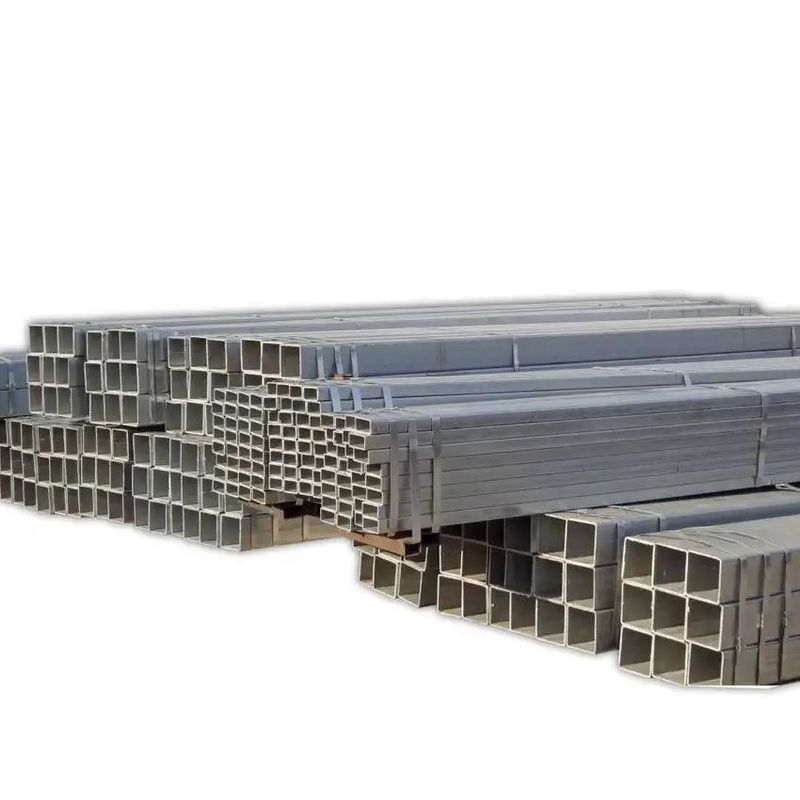 4x4 inch zware voorgegalvaniseerde vierkante stalen buizen staal 0.7mm zinklaag voor industriële vloeistofbuis