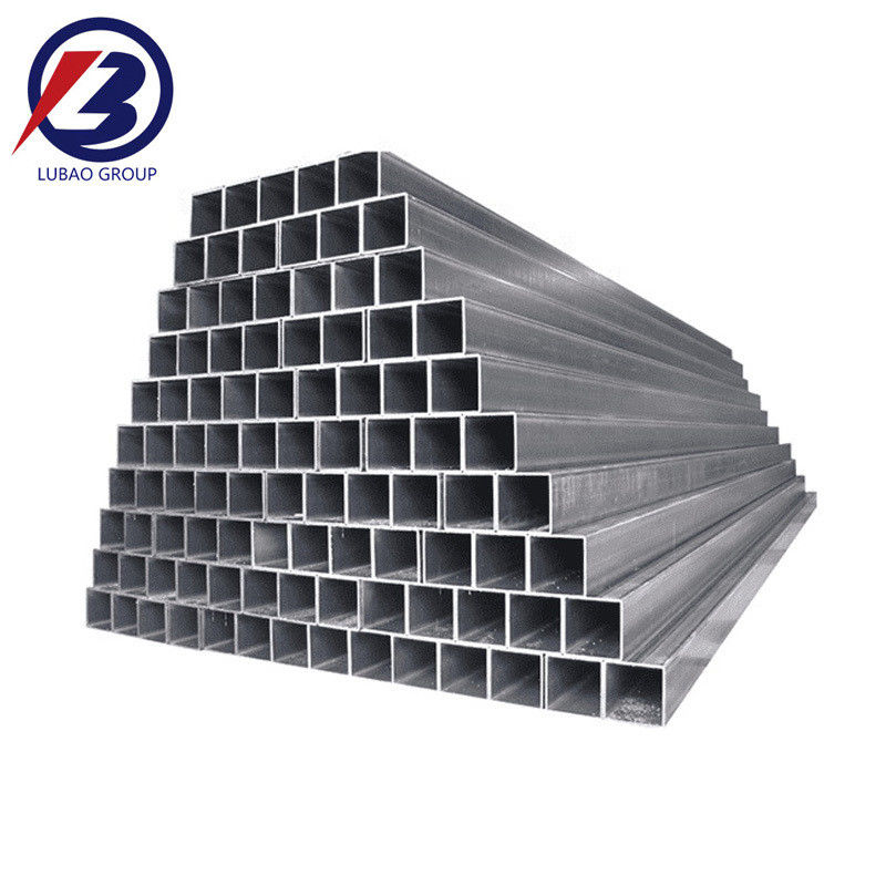Warmgewalste gegalvaniseerde vierkantbuizen voor gebouwconstructie ASTM structuurpijp 2.5x2.5 BS1387/GB/T13793-2001